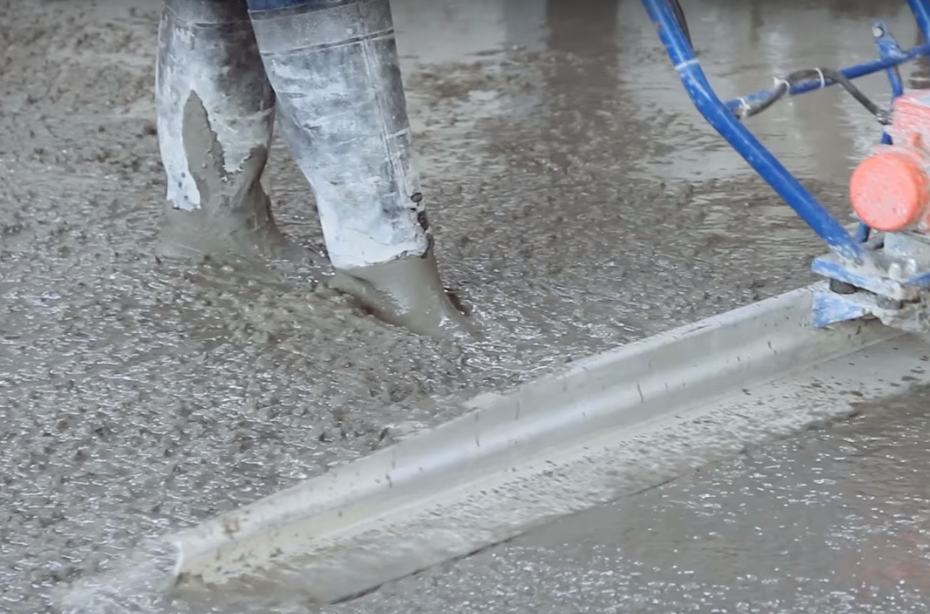 Технология производства бетона на заводе.